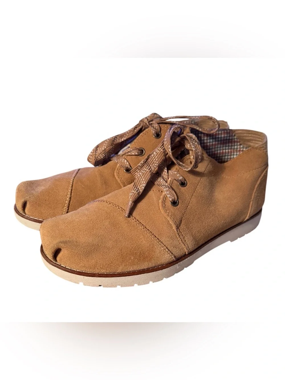 BOBS Skechers Chill Lugs Aspen Green Chestnut Leather Chukka Boots Women’s 9.5